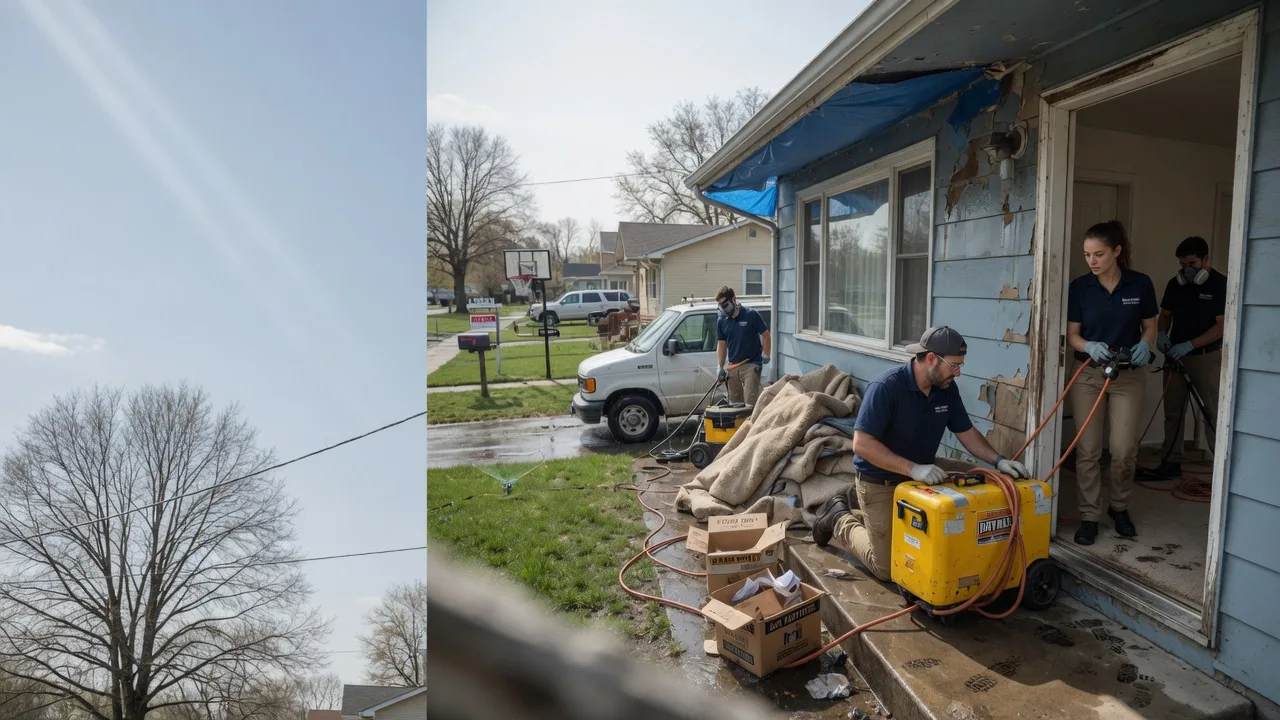 Basement Flood Cleanup in New Berlin, WI near me